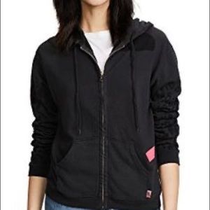 Freecity Leopard Print Zip Hoody